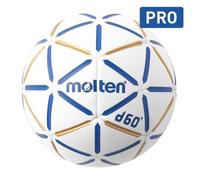 Ballon de handball - MOLTEN - D60 PRO - Sans résine - Taille 2 (T2) - Grip optimisé 3