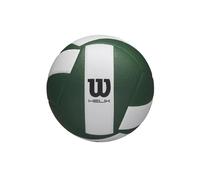 WILSON Helix Game, Ballon de Volley, Conçu pour la Haute Performance, Adhérence Avancée et Contrôle Optimisé, Microfibres de Première Qualité, Couleur: Vert/Blanc, Taille Officielle