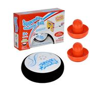 Ballon De - Mini Ensemble Flottant Électrique 24x16x6 Cm | 2 Attaquants avec Rondelle De Vol Stationnaire Robuste Et Durable | Jeu De Société De Hockey sur Table pour - Cadeau