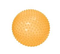 Ballon de motricité XXL - LUDI - Jaune - Pour enfant de 2 ans et plus - Texture à picots tendres