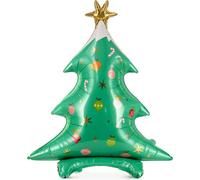 Ballon de Noël 78x94cm debout avec remplissage d'air vert