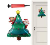Ballon de Noël - Décoration de sapin de Noël - Décoration de Père Noël - Ballons gonflables - Pour fêtes, anniversaires, Nouvel An, fêtes d'hiver et festives