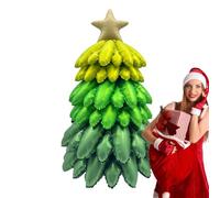 Ballon de Noël - Scène de Noël d'hiver, Accessoires en aluminium mat | Nouveau globe de film transparent et coloré pour sapin de Noël, accessoires photo de fête de décoration Noc