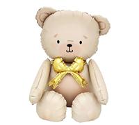 Ballon de Ours, Balloons de Fête d'ours, Ballon Gonflable XXL en forme d'Ours en Peluche, pour Fête Prénatale, Anniversaire, Fille et Garçon - Cadeau de Naissance, Chambre d'Enfant