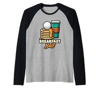 Ballon de petit-déjeuner rétro, superbe design de club de golf Manche Raglan