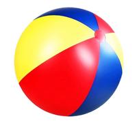 Ballon de Plage géant Ballon de Plage Gonflable en PVC 39 Pouces Grand Jumbo coloré et drôle pour Les piscines Les fê