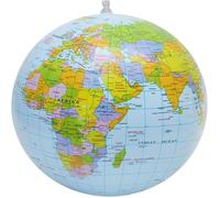 Ballon de plage - Globe - Globe gonflable - PVC de haute qualité - 16 pouces - Mixte