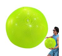Ballon De Plage Gonflable - Jouet Aquatique En PVC, | Sphère Flottante De Piscine De 15 Pouces, Conception Légère Et Durable, Facile À Gonfler Et À Dégonfler, Motif Coloré Vif Pour Adultes, Pi