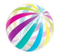Ballon de Plage Gonflable Portables 107cm,Balle de Jeu Molle en PVC,Ballon Piscine Gonflable,Jouet de Plage Gonflables Gros Ballons Coloré pour Enfants Adultes Plages,Vacances,Piscine,Les Fêtes D'été