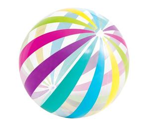 Ballon de Plage Gonflable Portables 107cm,Balle de Jeu Molle en PVC,Ballon Piscine Gonflable,Jouet de Plage Gonflables Gros Ballons Coloré pour Enfants Adultes Plages,Vacances,Piscine,Les Fêtes D'été