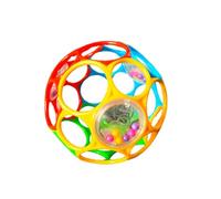Ballon de préhension pour bébé en silicone O Ball classique Balle d'entraînement pour bébé Convient aux hommes et aux femmes, nouveau-nés, Balles flexibles et légères à saisir