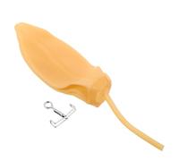 Ballon de Prélèvement de Gaz en Latex Beige, Usage Laboratoire | Étanchéité Renforcée, Grosse Élasticité, Réutilisable, pour Analyse Environnementale et Échantillonnage Chimique