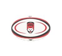 Ballon de rugby Ballon replica lyon Blanc Taille : 5
