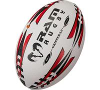 Ballon de rugby d'entraînement Gripper Pro 2.0 - Technologie Inflight Valve - Rouge - Taille 5