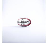 Gilbert Gtr4000 Rugby Training Ball Blanc/Rouge Taille 4 Male