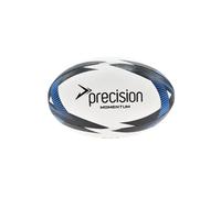 Precision – Ballon d'entraînement de rugby Momentum – Taille 4 – Blanc/Noir/Rouge