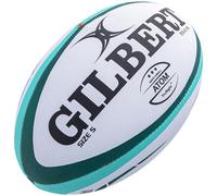 Gilbert Ballon de Rugby Atom [Chaque] • Vert • Taille 5 • Conforme aux spécifications World Rugby