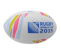 Ballon de rugby Gilbert Coupe du Monde 2015 - Blanc - Mixte - Rugby