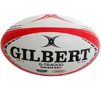 Ballon de Rugby Gilbert G-TR4000 - Avec Sac - Rouge - Taille 5