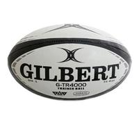 Ballon De Rugby - Gilbert - G-Tr4000 - Taille 4 - Noir Noir