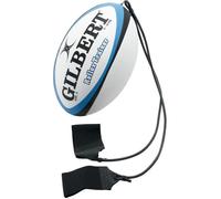 Ballon de rugby GILBERT REFLEX TRAINER - Taille 5 - Blanc - Adulte - Mixte