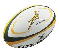 Ballon de rugby Gilbert Replica Afrique du Sud Taille 5 Blanc, Jaune et Vert Blanc, Jaune et Vert G