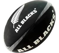 Ballon de rugby - GILBERT - Supporter All Blacks Midi - Noir et blanc - Mixte - Adulte/Enfant