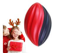 Ballon de rugby pour l'entraînement - Ballon de rugby pour , lent pour , 12,7 cm, entraînement de rugby pour les sports d'intérieur et d'extérieur, jouet de rugby solide pour les