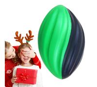 Ballon de rugby pour l'entraînement - Ballon de rugby pour , lent pour , 12,7 cm, entraînement de rugby pour les sports d'intérieur et d'extérieur, jouet de rugby solide pour les