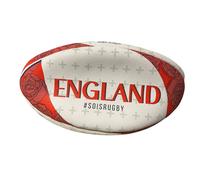 Ballon de rugby Replica Angleterre Coupe du Monde 2023 Welcome Blanc Taille 5