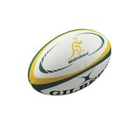 Ballon de rugby Replica Australie Taille 5 Blanc, Jaune et Vert
