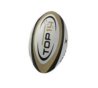 Gilbert Ballon de rugby Réplique Top 14 Mini Homme Blanc/Noir/Vert