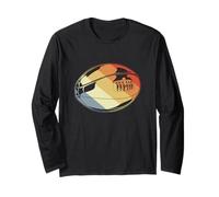 Ballon de Rugby Vintage Amoureux du Rugby Sports d'équipe Manche Longue