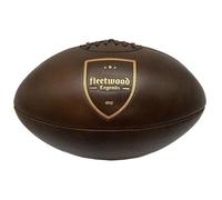 Ballon de Rugby vintage Fleetwood Legends cuir 5