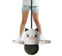 Ballon de saut avec poignée - sauteur de pédale créatif, forme d'animal de dessin animé, jouets de fitness pour enfants | Fournit une activité physique: Ballon de gymnastique amusant pour , filles