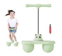 Ballon de saut, ballon de d'équilibre, planche haute résistance avec poignée robuste, jouet en caoutchouc antidérapant, équipement de sport avec style rebondissant, jouet à saut élevé pour