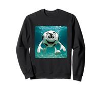 Ballon de Soccer plongée sous-Marine océan Plongeur Natation été Sweatshirt