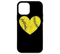 Ballon de Softball, Baseball, softballer, Joueur de Softball, Coach Ball Coque pour iPhone 12 Mini