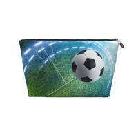 Ballon de Sport de Football imprimé, Trousse de Toilette Trousse de Maquillage Sac à cosmétiques Trousse de Toilette de Voyage Portable