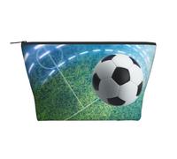 Ballon de Sport de Football imprimé, Trousse de Toilette Trousse de Maquillage Sac à cosmétiques Trousse de Toilette de Voyage Portable