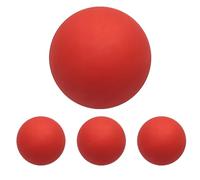 Ballon de squash de compétition - caoutchouc, double point, forte capacité | Balles de squash portables à double pointe pour un bon rebond et un contrôle stable