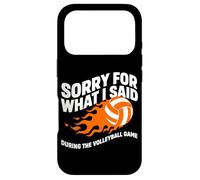 Ballon de Volley-Ball avec Citation Coque pour iPhone 17 Pro