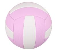 Ballon de Volley-ball Pvc Antidérapant Taille 5 pour Plage et Loisir | Texture Rainurée, Imperméable et Léger, Prise en Main Facile, Usage Récréatif pour Débutants Adultes