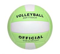 Ballon de volley-ball souple officiel taille 5 pour enfants et adultes, pour intérieur et extérieur, plage, piscine, en cuir synthétique léger, cadeau unisexe rose bleu pour garçons, filles