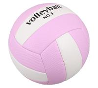 Ballon de Volley de Plage Antidérapant Taille 5 en Pvc pour Extérieur | Texture Non Glissante, Léger et Étanche, pour Entraînement et Matchs, Adapté aux Jeunes et Adolescents