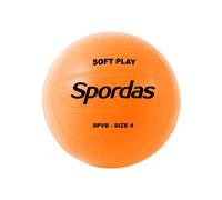 Ballon de volley enfant Spordas Soft Play Orange Taille 4