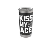 Ballon de volleyball amusant Kiss My Ace Gobelet isotherme en acier inoxydable double paroi