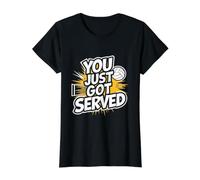 Ballon de Volleyball Amusant « You Just Got Served » T-Shirt Graphique avec Valeur
