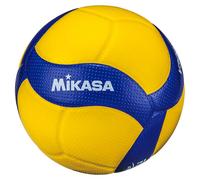 Ballon de compétition - MIKASA - V300W - Taille 5 - Bleu/Jaune - Approuvé FIVB 5