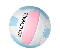 Ballon de volleyball de plage - PVC + PU + caoutchouc | Ballon de volley d'entraînement pour adolescents | Ballon de volleyball souple résistant à l'usure | Pour intérieur, extérieur, piscine, gym